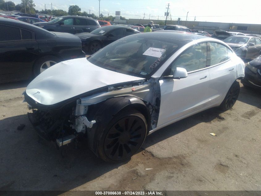 2022 TESLA MODEL 3 - 5YJ3E1EC4NF266766