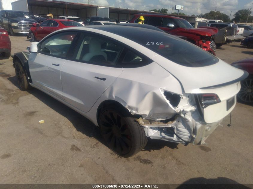 2022 TESLA MODEL 3 - 5YJ3E1EC4NF266766