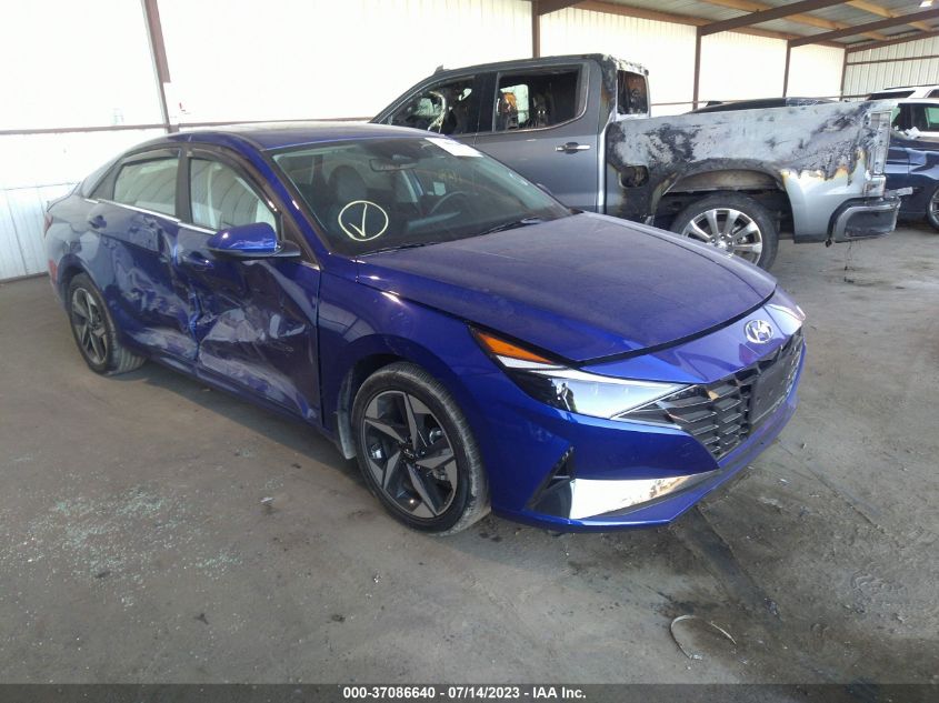 2023 HYUNDAI ELANTRA LIMITED - KMHLP4AG3PU480853