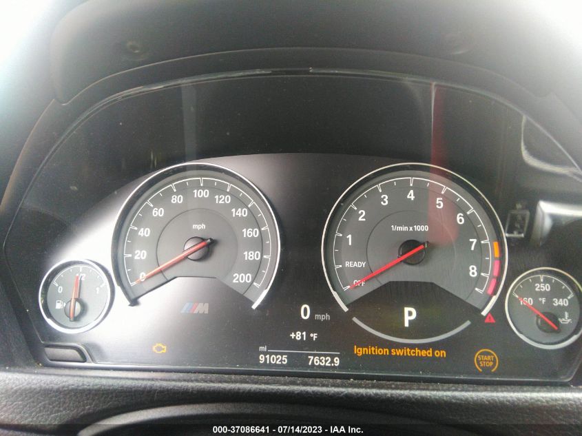 2016 BMW M4 - WBS3R9C59GK337420