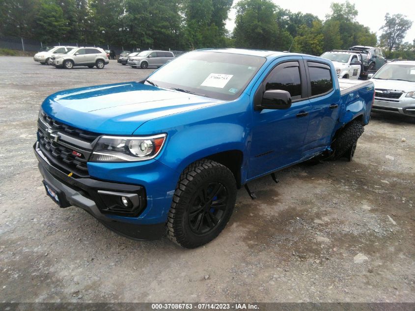 2022 CHEVROLET COLORADO 4WD Z71 - 1GCGTDEN2N1292575