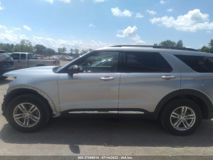 2022 FORD EXPLORER XLT - 1FMSK8DH4NGB43674