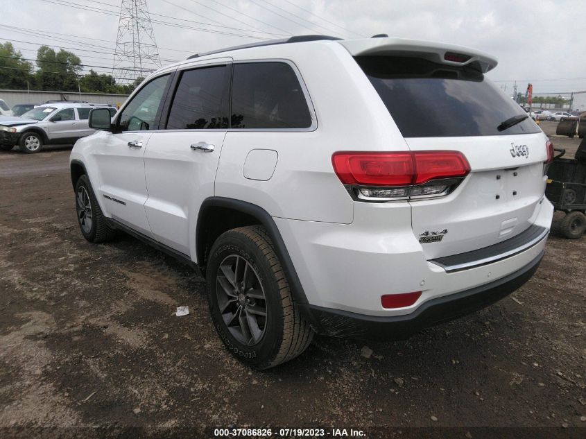 2017 JEEP GRAND CHEROKEE LIMITED - 1C4RJFBG6HC796216