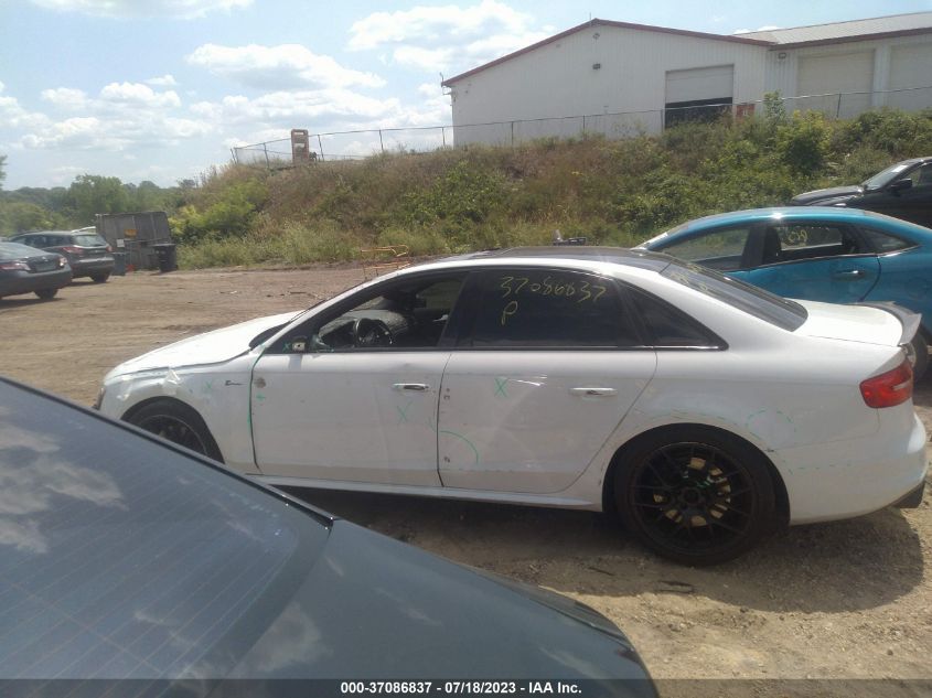 2013 AUDI S4 PREMIUM PLUS WAUDGAFL3DA137130