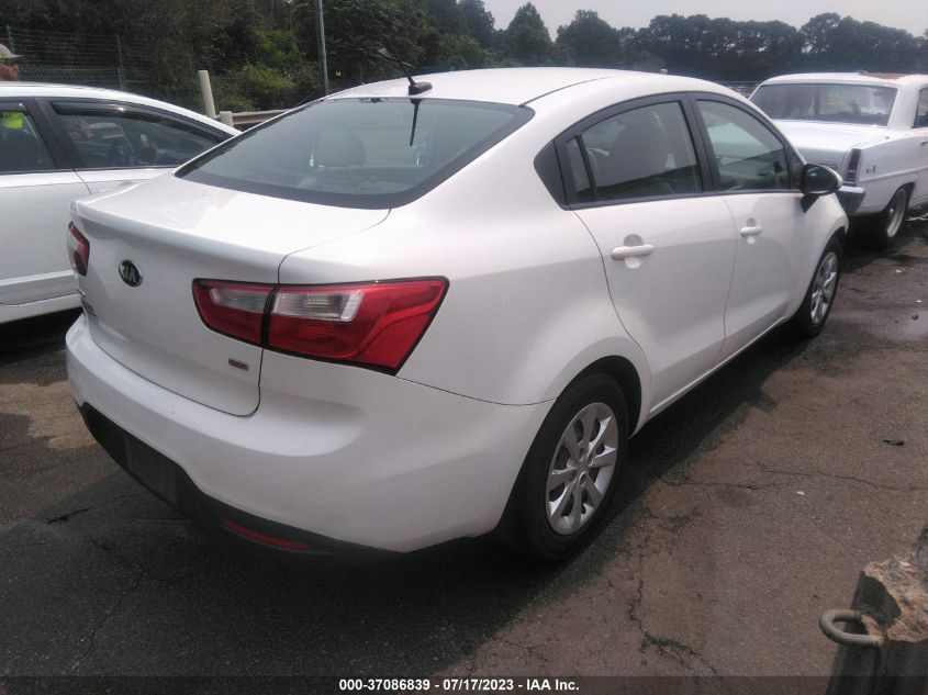 2015 KIA RIO LX - KNADM4A3XF6428926