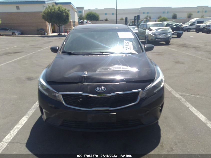 2018 KIA FORTE S - 3KPFL4A70JE219098