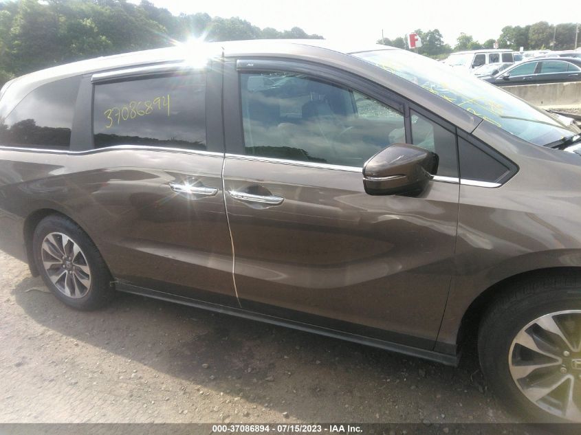 2022 HONDA ODYSSEY EXL - 5FNRL6H79NB017715
