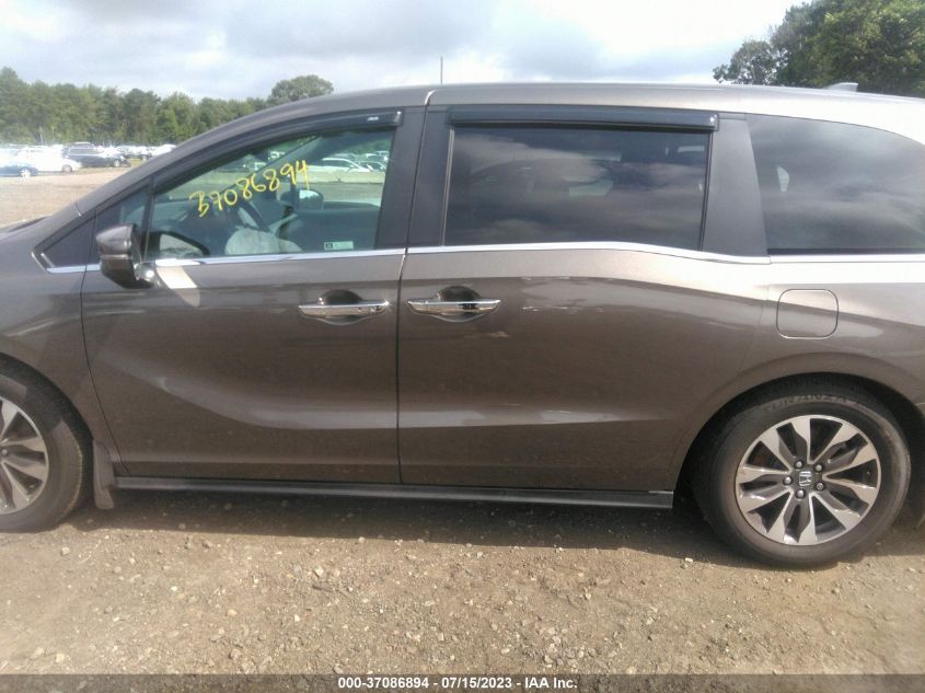 2022 HONDA ODYSSEY EXL - 5FNRL6H79NB017715
