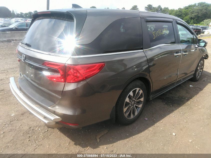 2022 HONDA ODYSSEY EXL - 5FNRL6H79NB017715