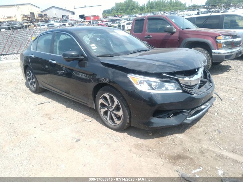 2016 HONDA ACCORD SEDAN EX-L - 1HGCR2F87GA000594