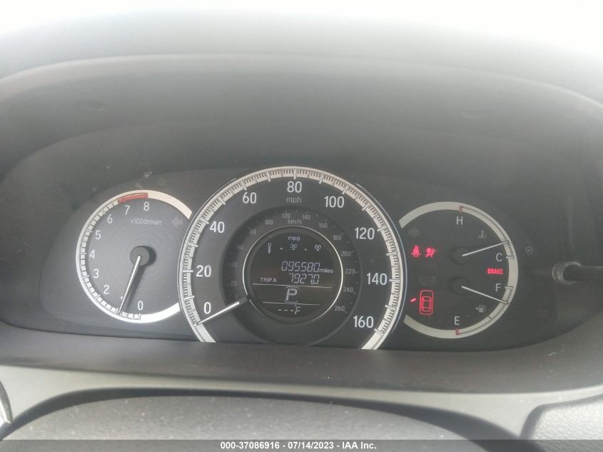 2016 HONDA ACCORD SEDAN EX-L - 1HGCR2F87GA000594