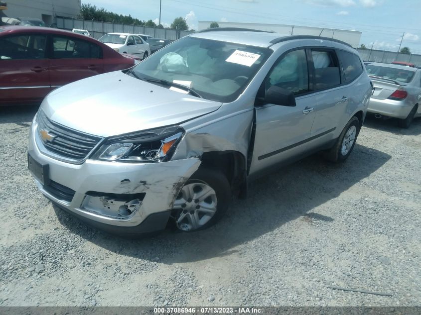 2013 CHEVROLET TRAVERSE LS - 1GNKRFKD9DJ135681
