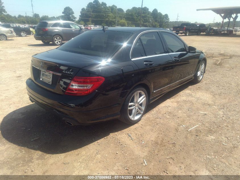 2013 MERCEDES-BENZ C-CLASS C 300 - WDDGF8AB7DA884892