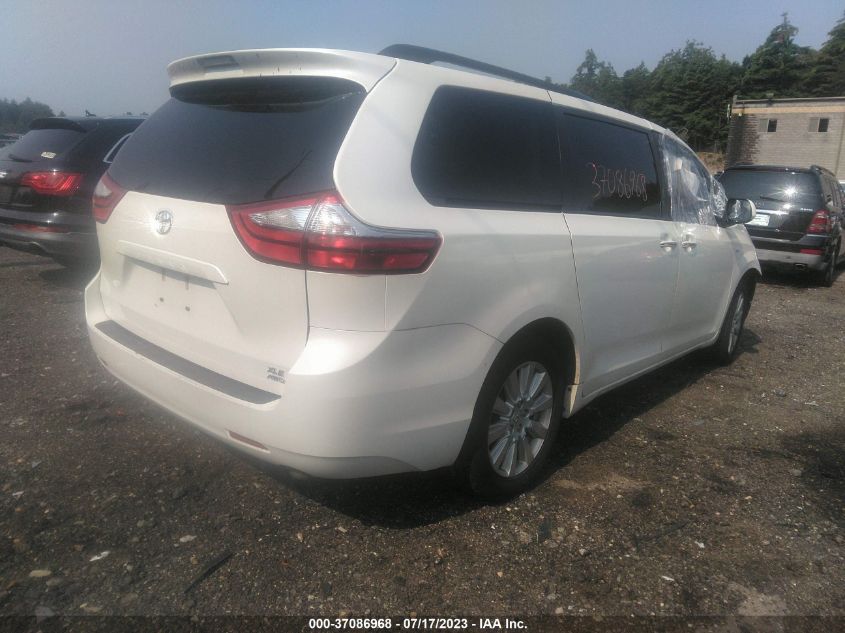 2017 TOYOTA SIENNA XLE - 5TDDZ3DC5HS162194