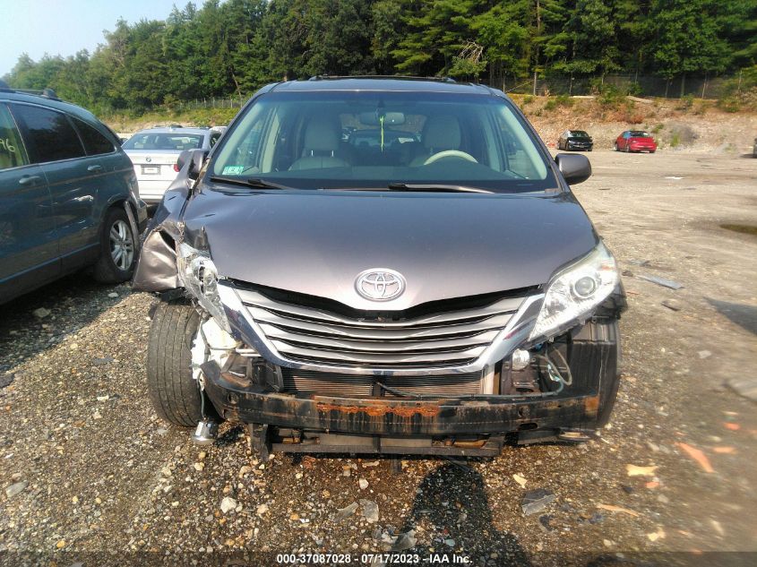 2014 TOYOTA SIENNA XLE/XLE AAS/LTD - 5TDYK3DC4ES488859
