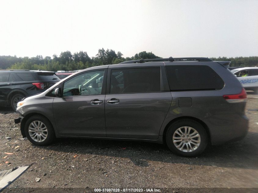 2014 TOYOTA SIENNA XLE/XLE AAS/LTD - 5TDYK3DC4ES488859