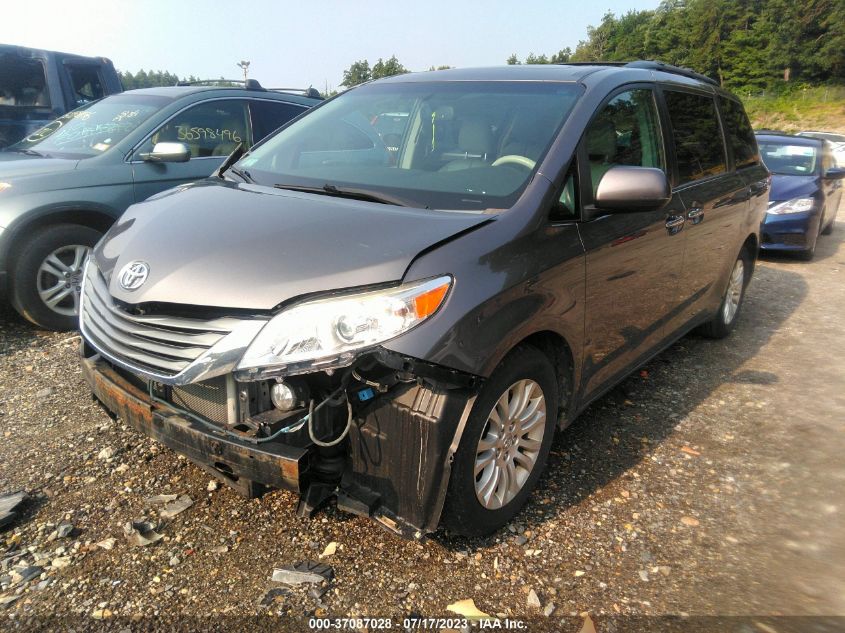 2014 TOYOTA SIENNA XLE/XLE AAS/LTD - 5TDYK3DC4ES488859
