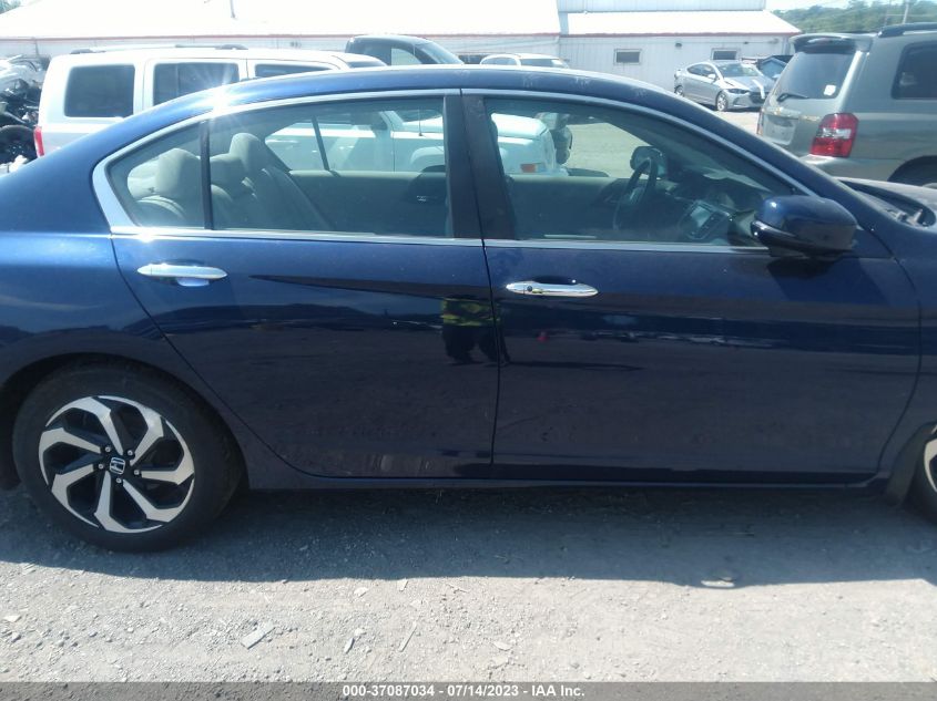 2016 HONDA ACCORD SEDAN EX-L - 1HGCR2F86GA245046