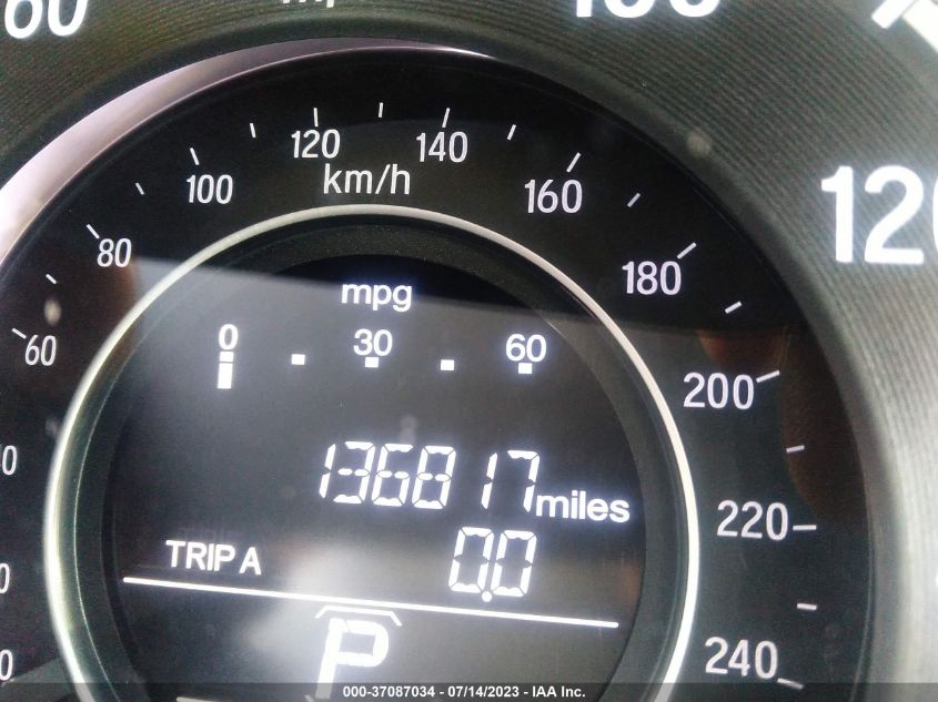 2016 HONDA ACCORD SEDAN EX-L - 1HGCR2F86GA245046