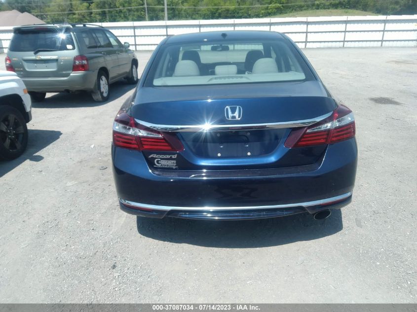 2016 HONDA ACCORD SEDAN EX-L - 1HGCR2F86GA245046