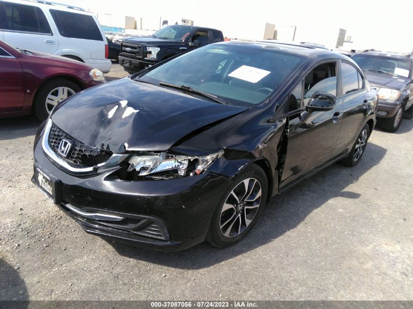2013 HONDA CIVIC SDN EX - 2HGFB2F83DH501402