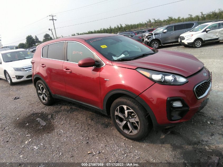 2022 KIA SPORTAGE LX - KNDPMCAC3N7003096