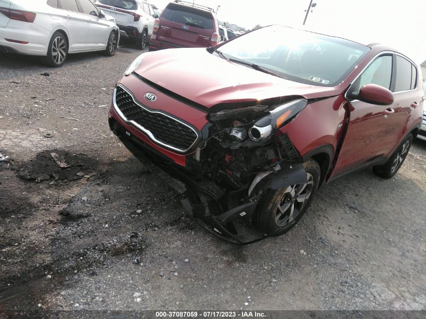 2022 KIA SPORTAGE LX - KNDPMCAC3N7003096