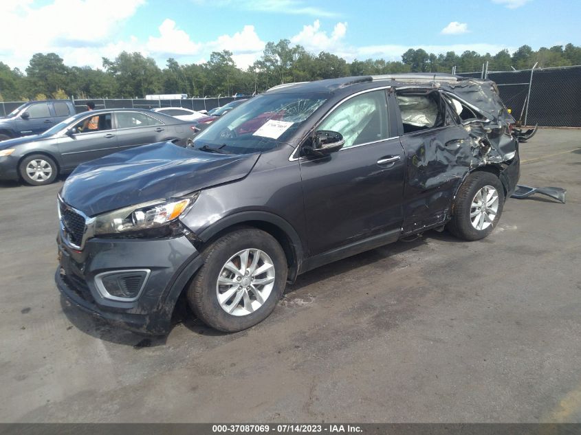 2016 KIA SORENTO LX - 5XYPG4A35GG046390