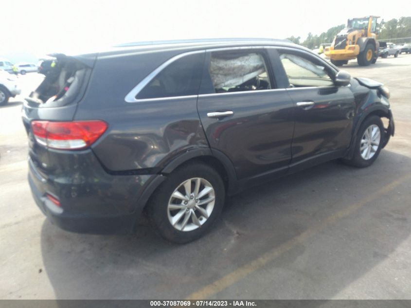 2016 KIA SORENTO LX - 5XYPG4A35GG046390