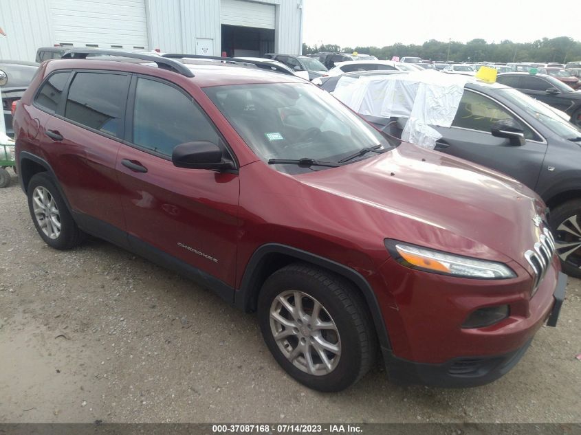 2016 JEEP CHEROKEE SPORT - 1C4PJLAB1GW230294
