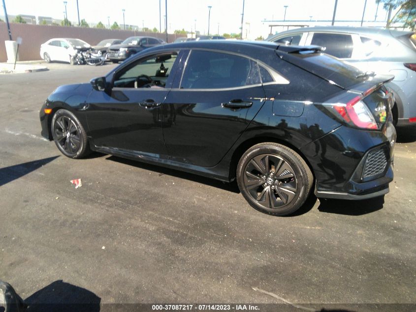 2018 HONDA CIVIC HATCHBACK EX - SHHFK7H57JU423026