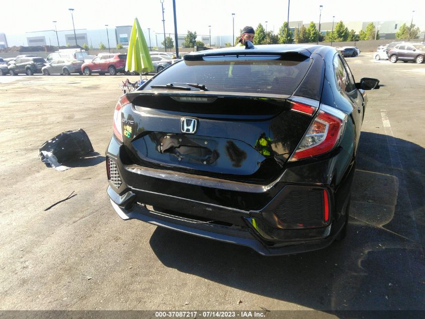 2018 HONDA CIVIC HATCHBACK EX - SHHFK7H57JU423026