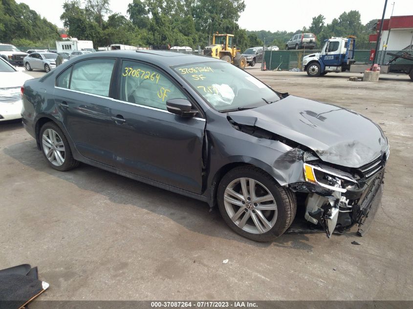 2015 VOLKSWAGEN JETTA SEDAN 2.0L TDI SEL - 3VWLA7AJ1FM320988