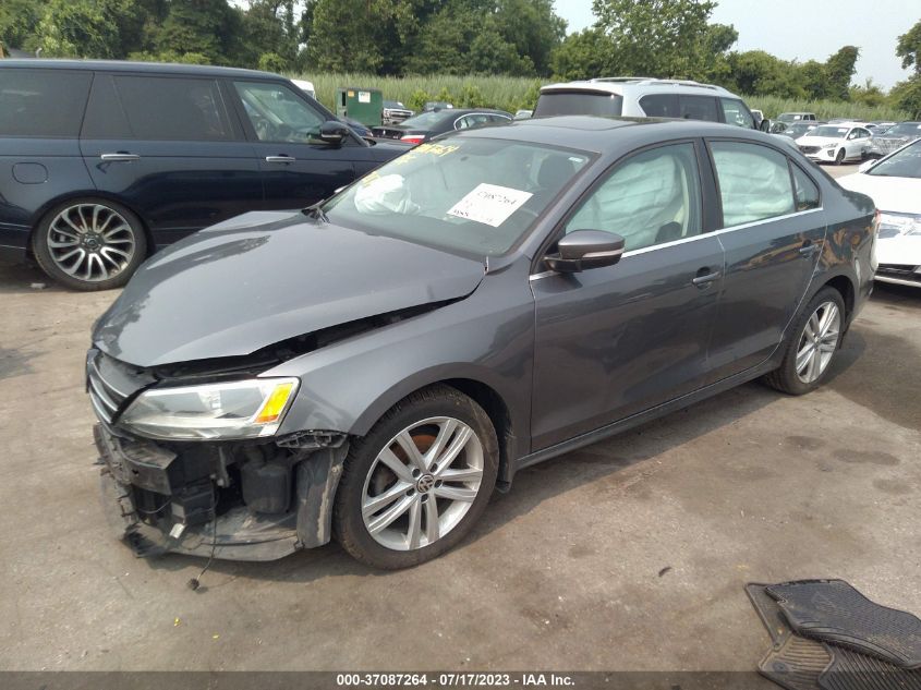 2015 VOLKSWAGEN JETTA SEDAN 2.0L TDI SEL - 3VWLA7AJ1FM320988