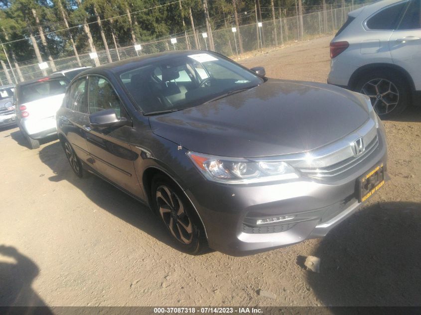 2016 HONDA ACCORD SEDAN EX-L - 1HGCR3F0XGA008916