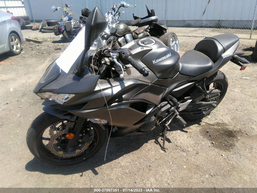 2022 KAWASAKI EX650 N - ML5EXEN19NDA75681