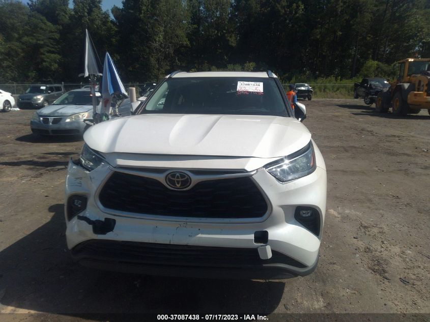 2021 TOYOTA HIGHLANDER XLE - 5TDGZRAH5MS064812