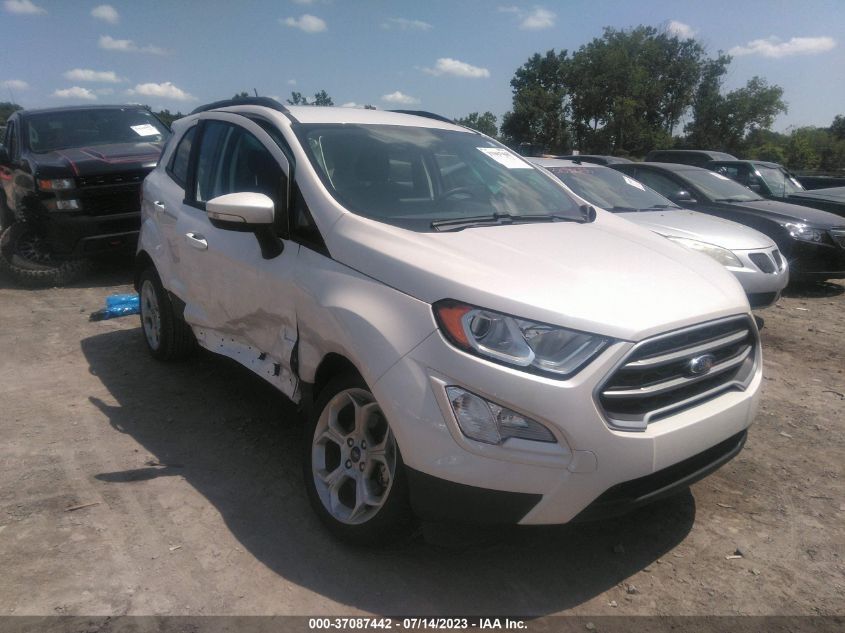 2022 FORD ECOSPORT SE - MAJ6S3GL9NC463840