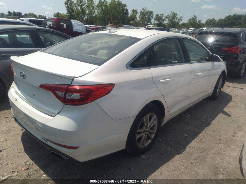 2015 HYUNDAI SONATA 2.4L SE - 5NPE24AF2FH157793