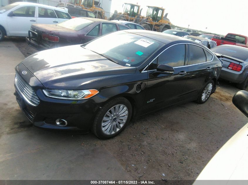 2013 FORD FUSION ENERGI TITANIUM - 3FA6P0SU8DR273561