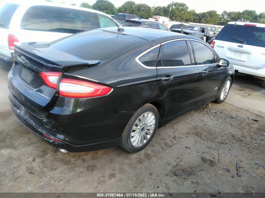 2013 FORD FUSION ENERGI TITANIUM - 3FA6P0SU8DR273561