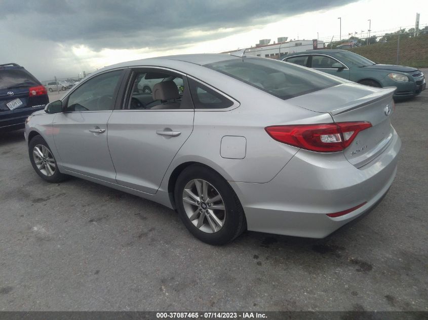 2016 HYUNDAI SONATA 2.4L - 5NPE24AFXGH416838