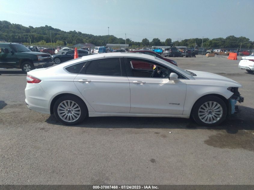 2014 FORD FUSION SE HYBRID - 3FA6P0LU8ER110960