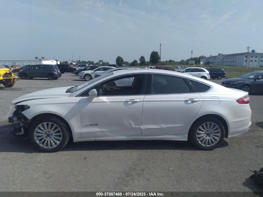 2014 FORD FUSION SE HYBRID - 3FA6P0LU8ER110960