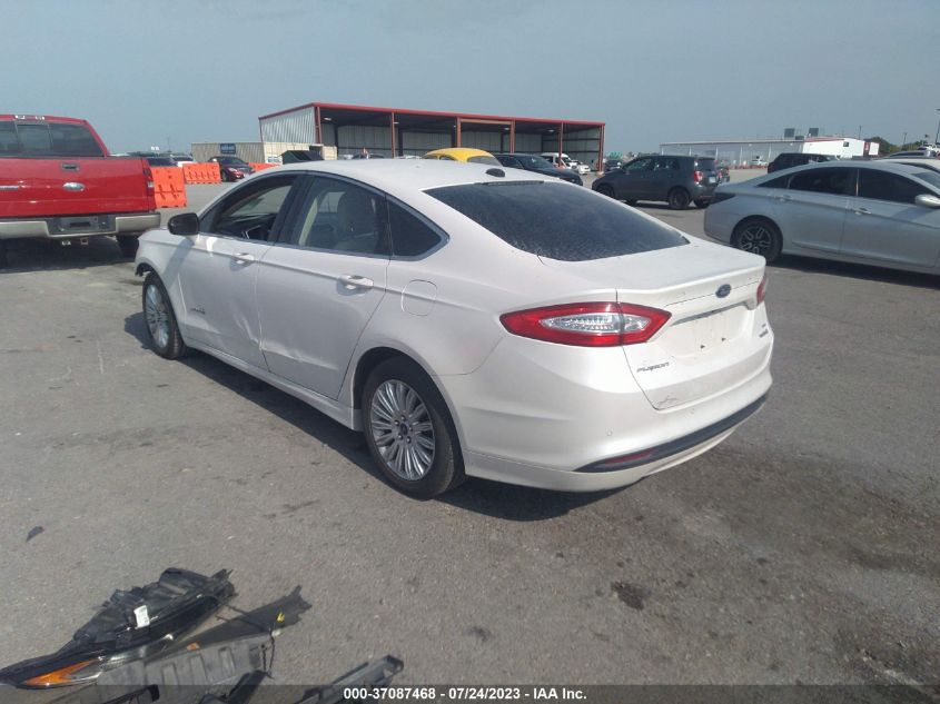 2014 FORD FUSION SE HYBRID - 3FA6P0LU8ER110960