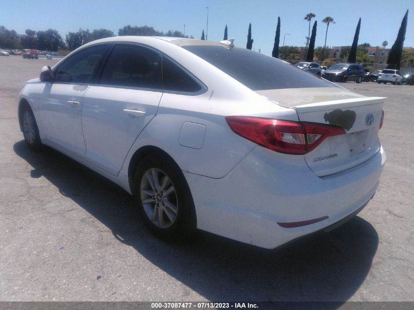 2015 HYUNDAI SONATA 2.4L SE - 5NPE24AF5FH012053