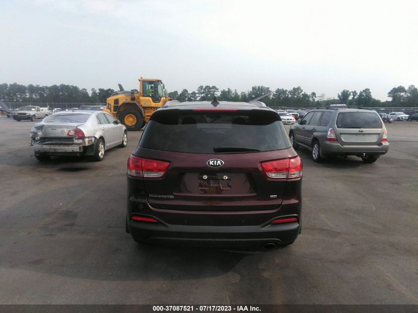 2018 KIA SORENTO LX - 5XYPG4A37JG424457