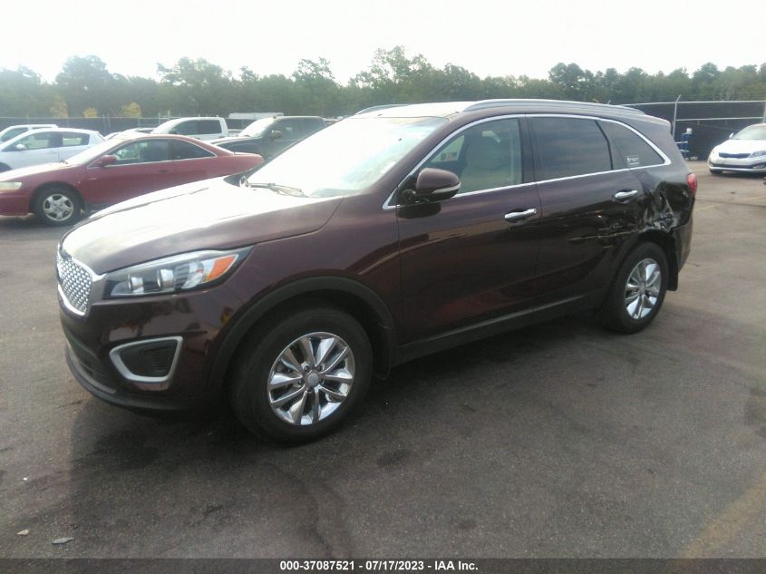 2018 KIA SORENTO LX - 5XYPG4A37JG424457