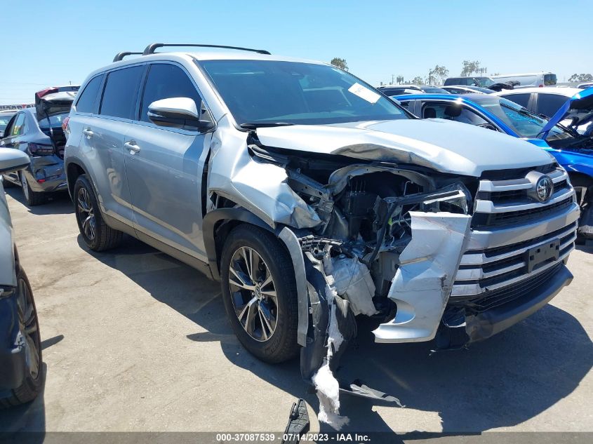 2019 TOYOTA HIGHLANDER LE - 5TDZZRFHXKS316701