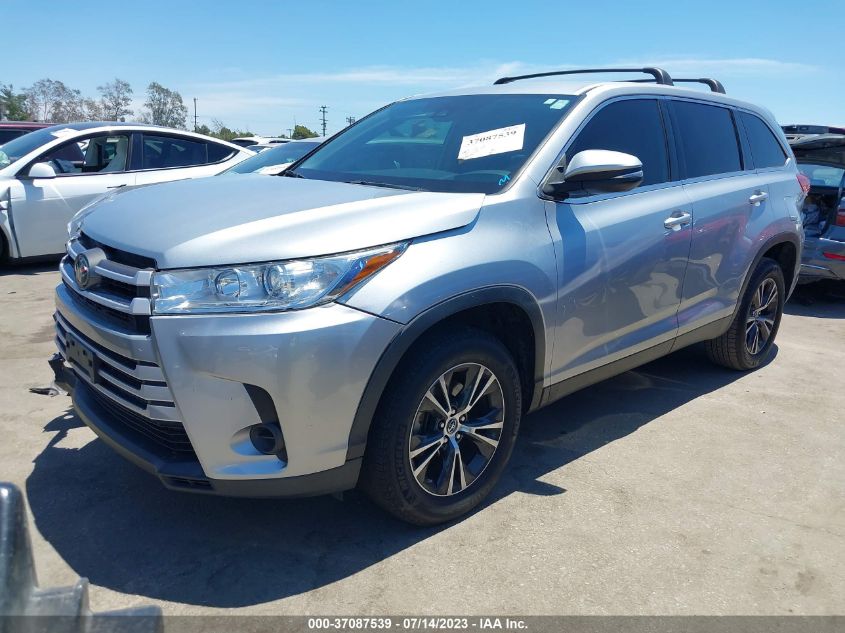 2019 TOYOTA HIGHLANDER LE - 5TDZZRFHXKS316701